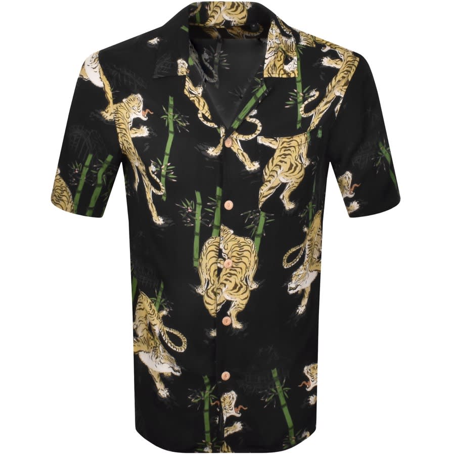 Alternative Image for ProductDeus Ex Machina Short Sleeve Shirt Black1